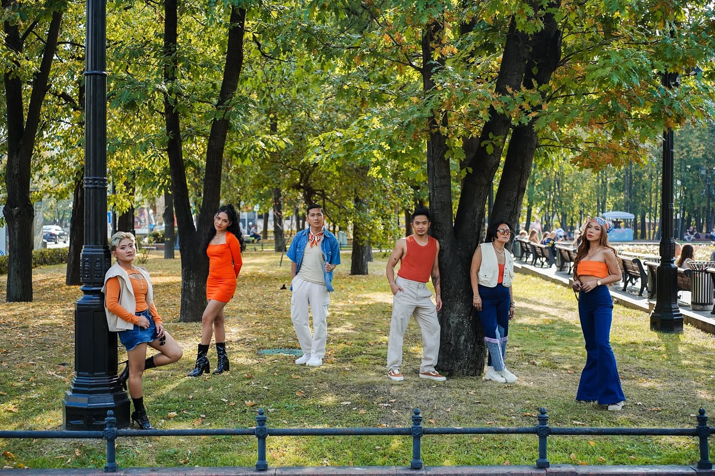 Pinopela photographed in a Moscow park